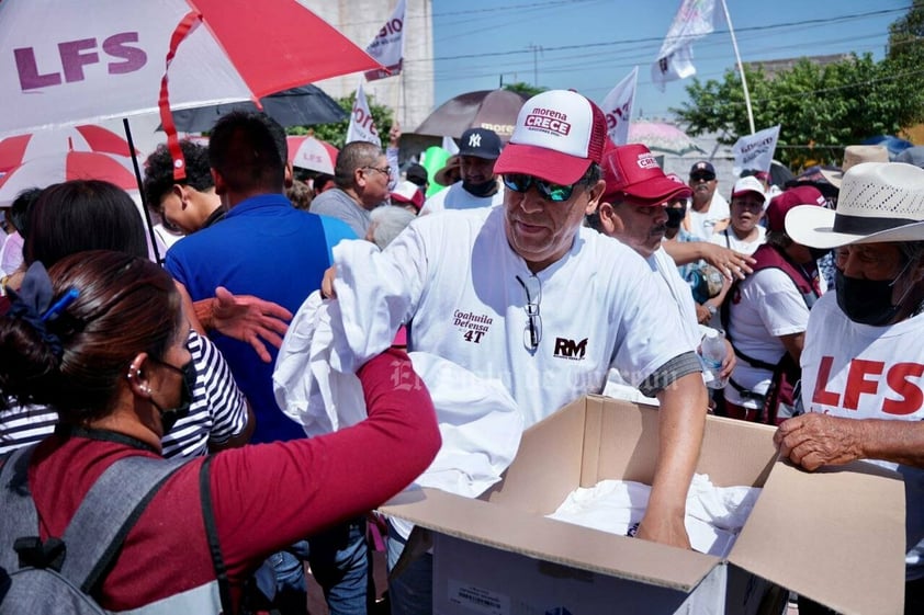 Morena realiza Asamblea en Madero y acuden 'corcholatas' presidenciables