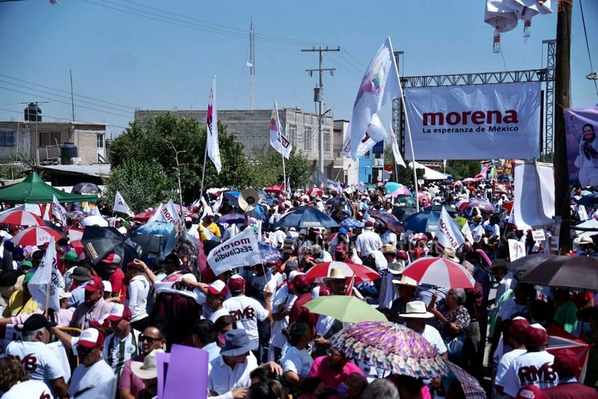 Morena realiza Asamblea en Madero y acuden 'corcholatas' presidenciables