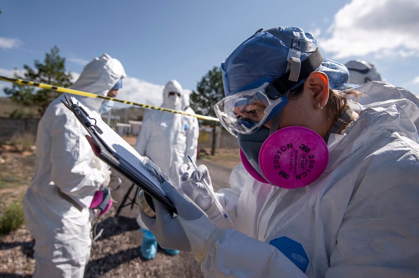 Concluye exhumación de restos de Debanhi Escobar en Nuevo León