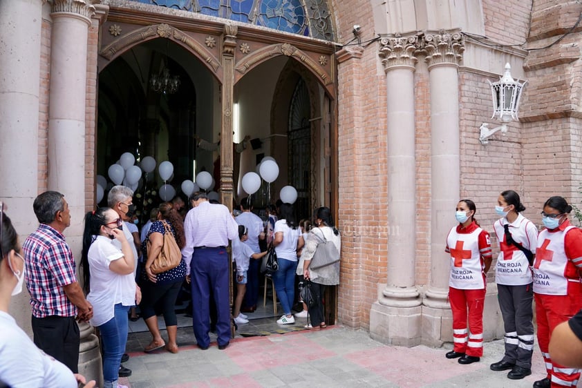 Misa de cuerpo presente de Ángel David