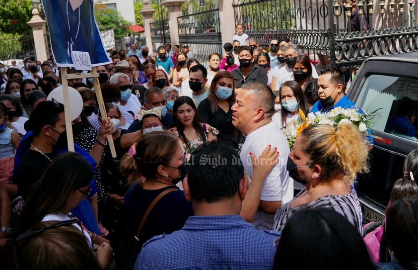 Misa de cuerpo presente de Ángel David