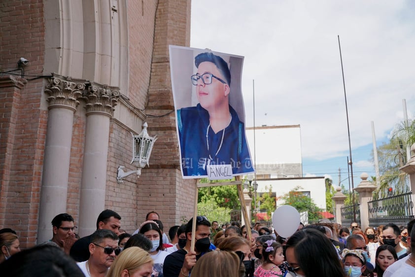 Misa de cuerpo presente de Ángel David