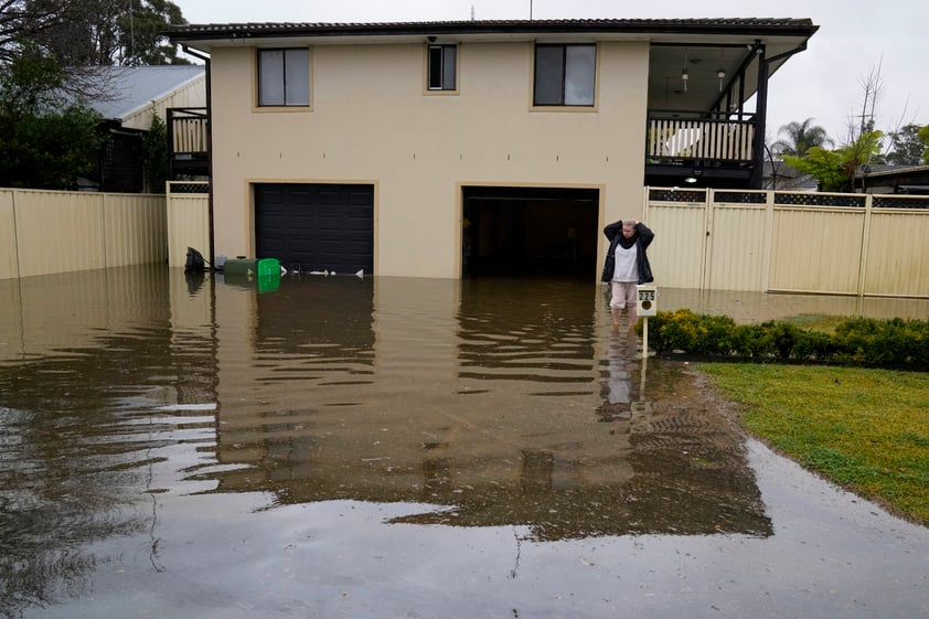 Inundaciones amenazan a más de 45 mil personas en Sidney, Australia