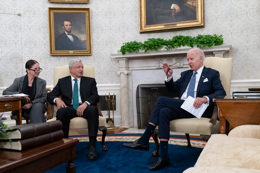 AMLO se reúne con Joe Biden en EUA y le expone sus 5 puntos para hacer frente a la crisis