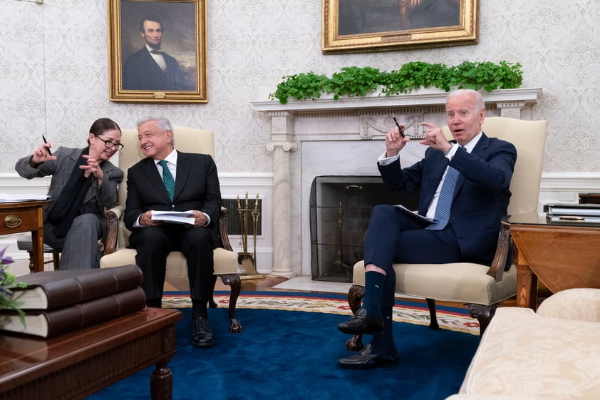 AMLO se reúne con Joe Biden en EUA y le expone sus 5 puntos para hacer frente a la crisis