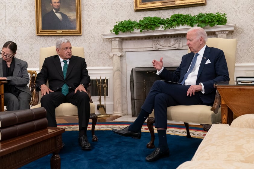 AMLO se reúne con Joe Biden en EUA y le expone sus 5 puntos para hacer frente a la crisis