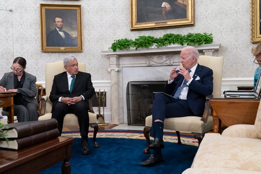 AMLO se reúne con Joe Biden en EUA y le expone sus 5 puntos para hacer frente a la crisis