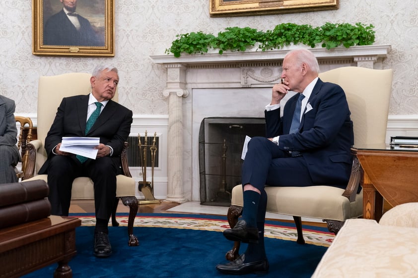 AMLO se reúne con Joe Biden en EUA y le expone sus 5 puntos para hacer frente a la crisis