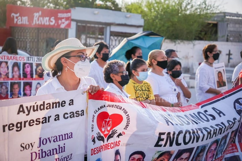 Iglesia católica y asociaciones salen a calles de Torreón para exigir justicia por personas desaparecidas