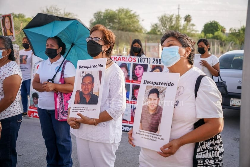 Iglesia católica y asociaciones salen a calles de Torreón para exigir justicia por personas desaparecidas