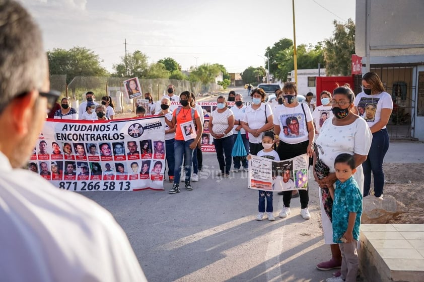 Iglesia católica y asociaciones salen a calles de Torreón para exigir justicia por personas desaparecidas