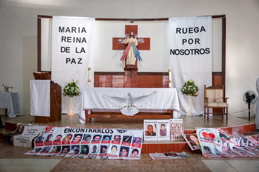 Iglesia católica y asociaciones salen a calles de Torreón para exigir justicia por personas desaparecidas