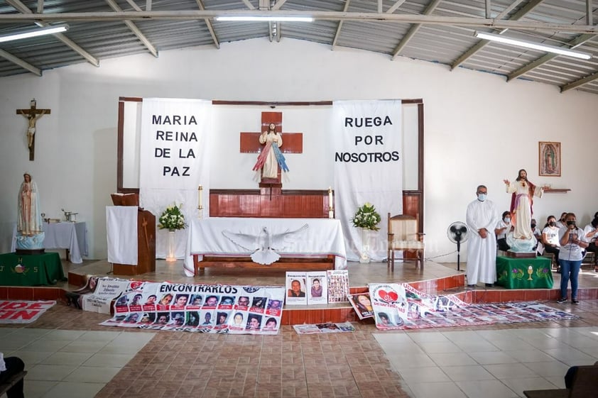 Iglesia católica y asociaciones salen a calles de Torreón para exigir justicia por personas desaparecidas