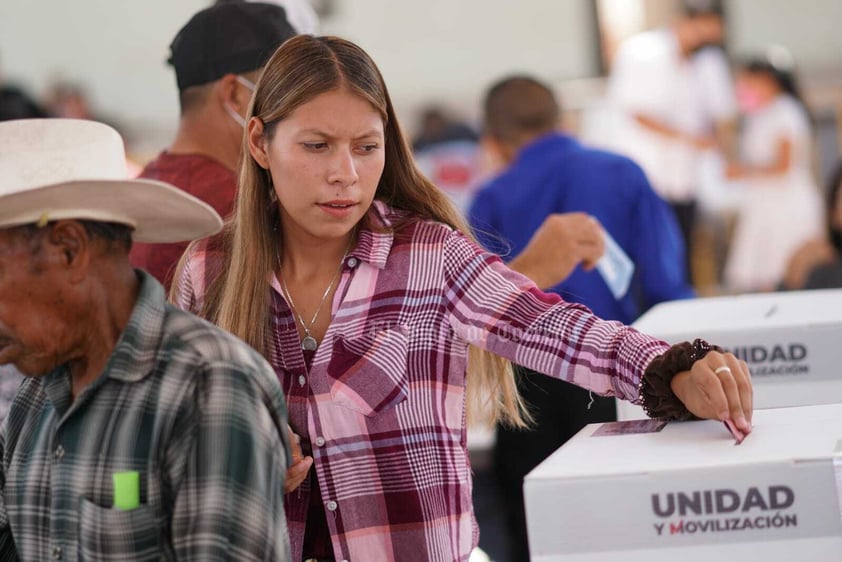 VOTACIÓN DE MORENA INTERNA EN BERMEJILLO DURANGO