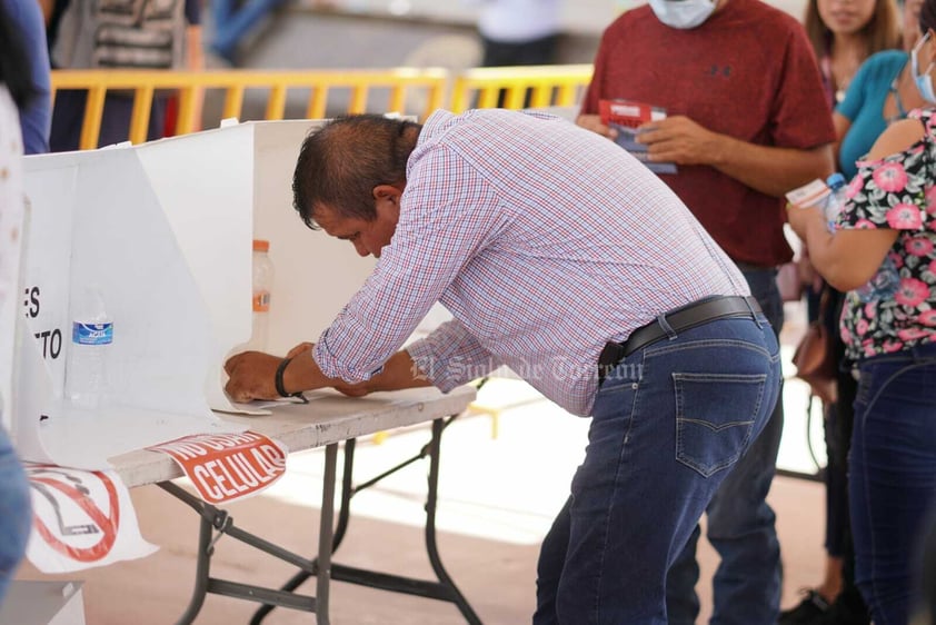 VOTACIÓN DE MORENA INTERNA EN BERMEJILLO DURANGO