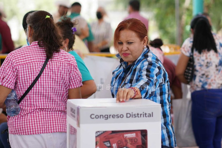 VOTACIÓN DE MORENA INTERNA EN BERMEJILLO DURANGO