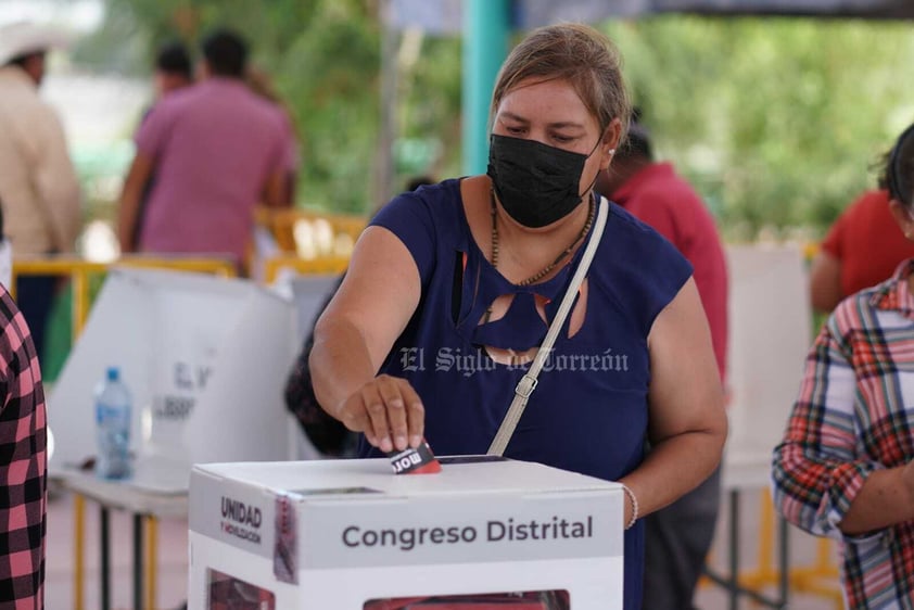 VOTACIÓN DE MORENA INTERNA EN BERMEJILLO DURANGO