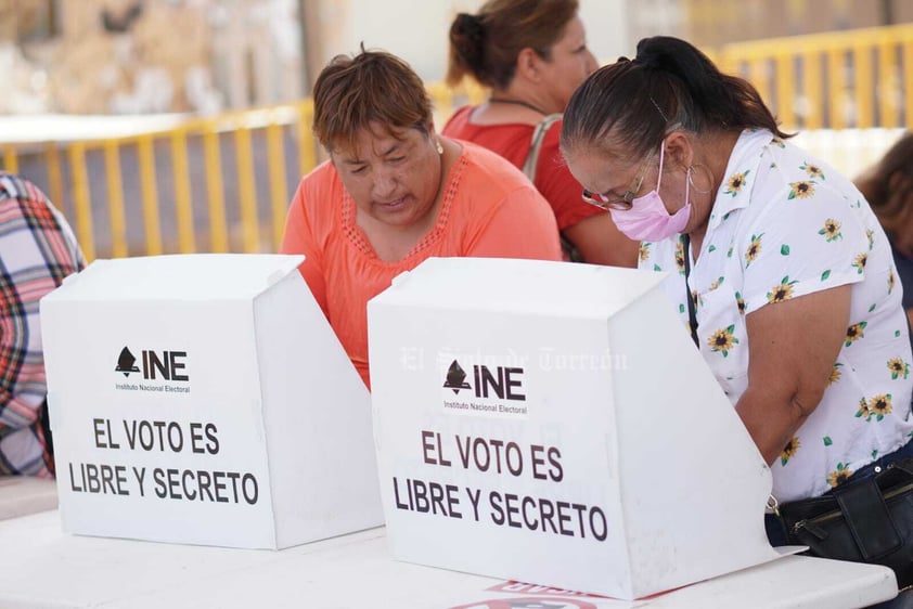 VOTACIÓN DE MORENA INTERNA EN BERMEJILLO DURANGO