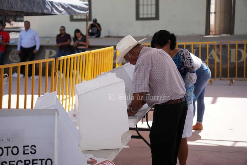 VOTACIÓN DE MORENA INTERNA EN BERMEJILLO DURANGO