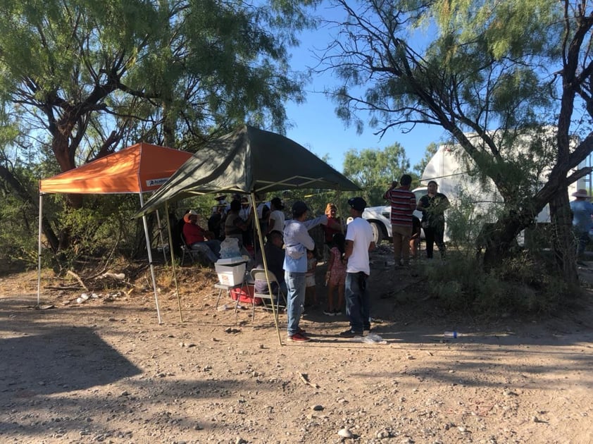 Autoridades federales y estatales realizan trabajos de rescate de mineros en Sabinas