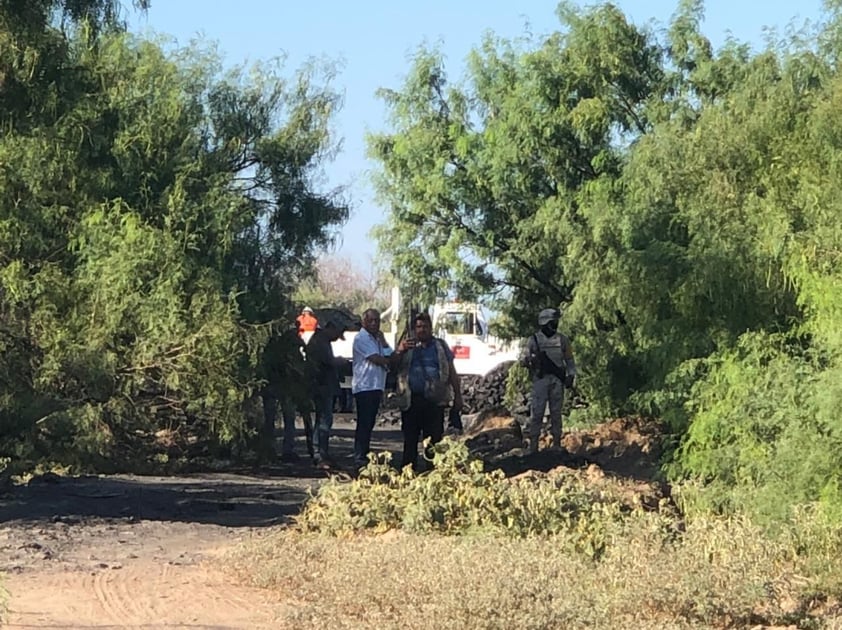 Autoridades federales y estatales realizan trabajos de rescate de mineros en Sabinas