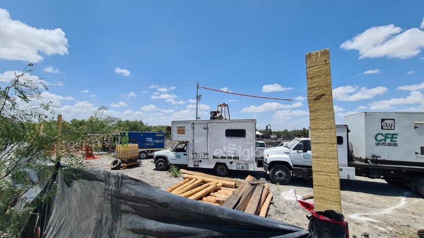 Sin obstáculos para maniobras, incrementan extracción de agua en mina inundada de Sabinas