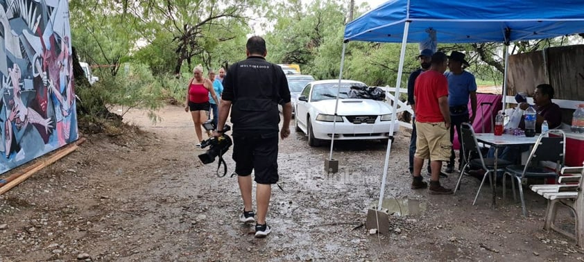 Fuertes lluvias interrumpen labores de limpieza en pozo 2 de mina de Sabinas