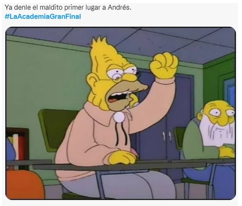 Los memes que dejó La Academia 2022