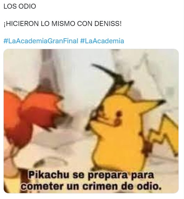 Los memes que dejó La Academia 2022