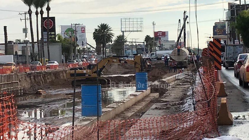 Lluvias vuelven a dejar afectaciones en Torreón