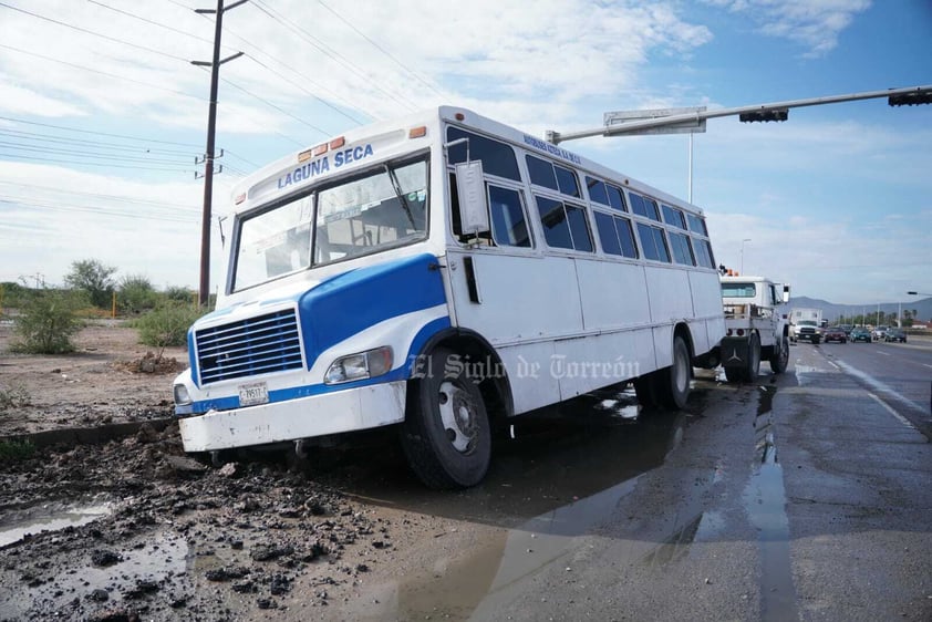 Lluvias vuelven a dejar afectaciones en Torreón