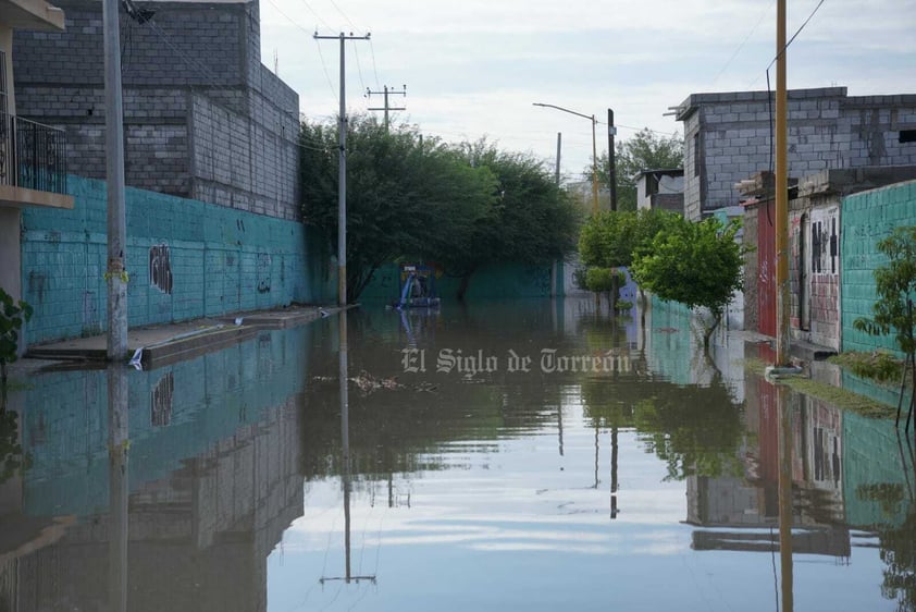 Lluvias vuelven a dejar afectaciones en Torreón