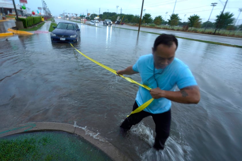 Lluvias históricas afectan Texas después de temporada de sequía