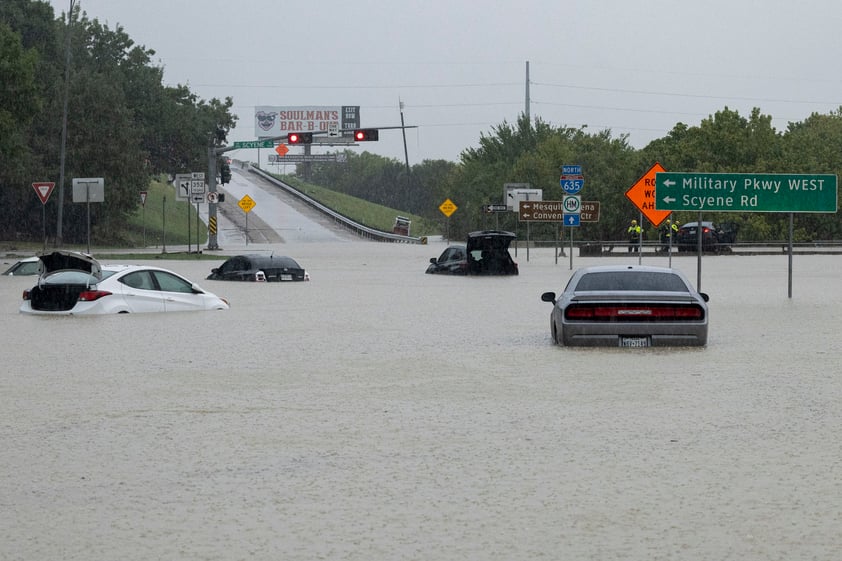 Lluvias históricas afectan Texas después de temporada de sequía