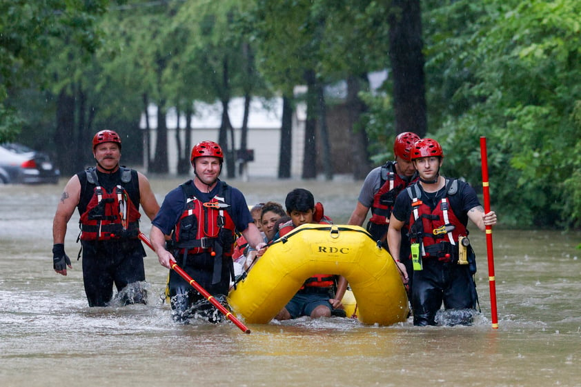 Lluvias históricas afectan Texas después de temporada de sequía