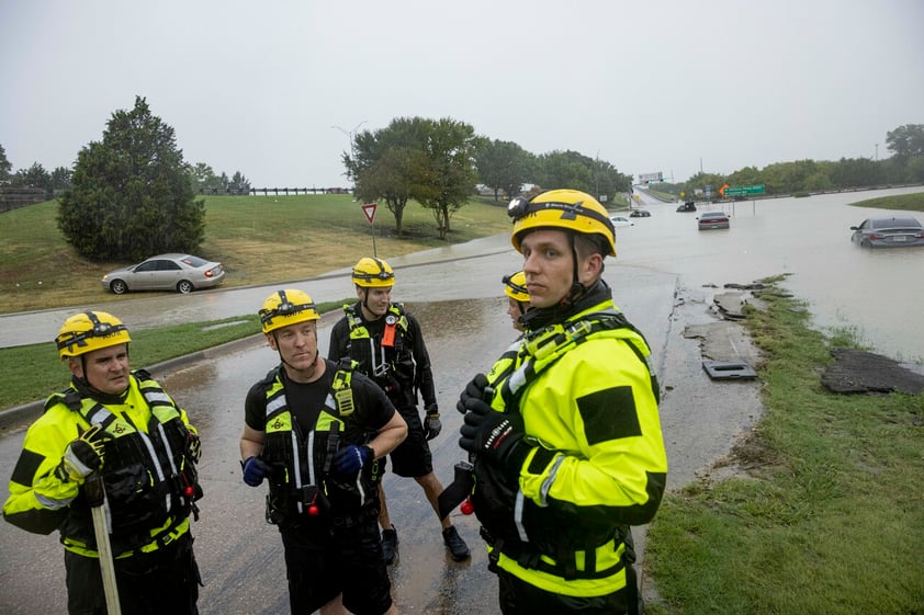 Lluvias históricas afectan Texas después de temporada de sequía