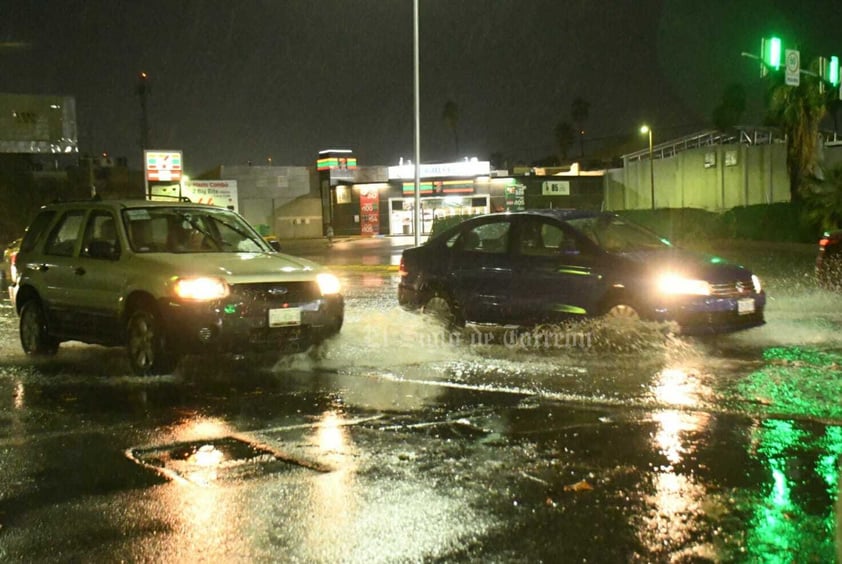 Lluvia en Torreón del sábado 27 de agosto de 2022