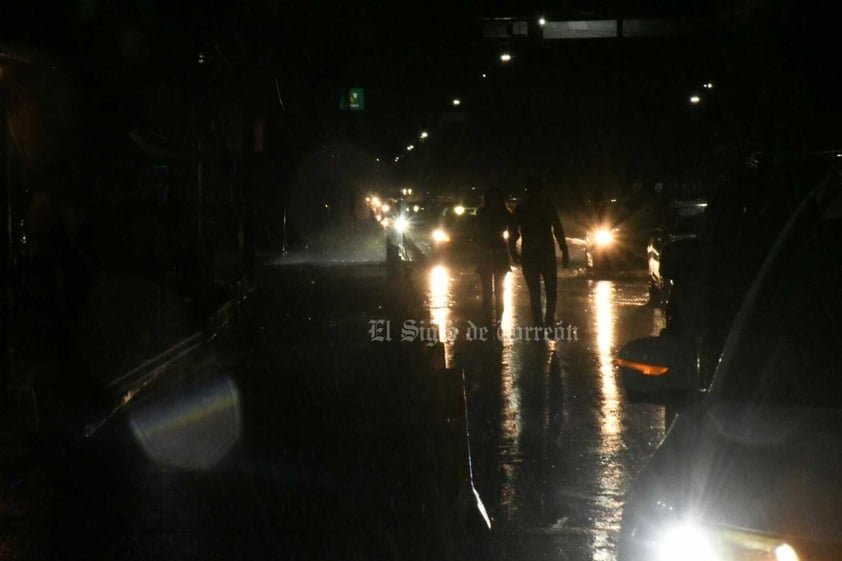 Lluvia en Torreón del sábado 27 de agosto de 2022