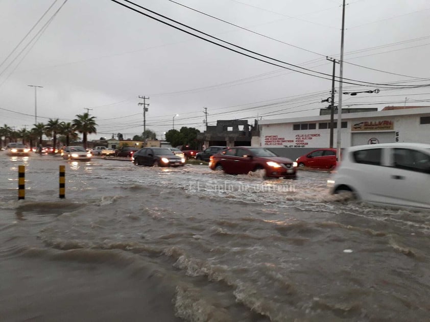 Gomezpalatinos sufrieron las inclemencias de las lluvias.