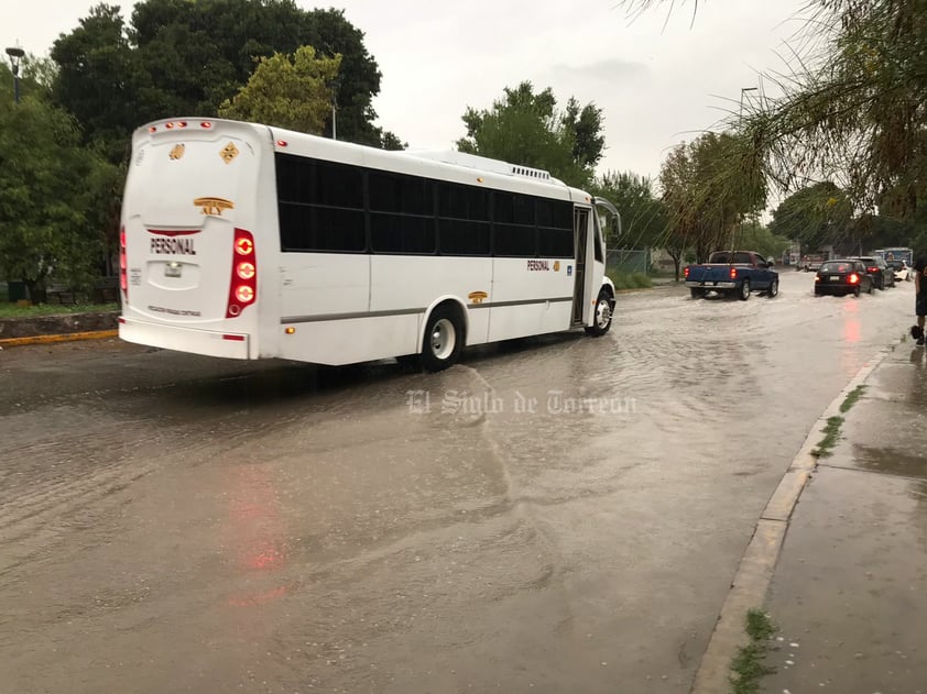 La circulación vehicular fue lenta.