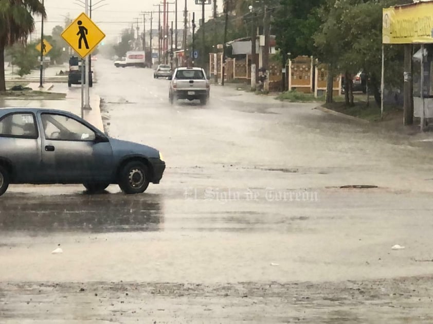 La lluvia inició desde la madrugada de este miércoles.