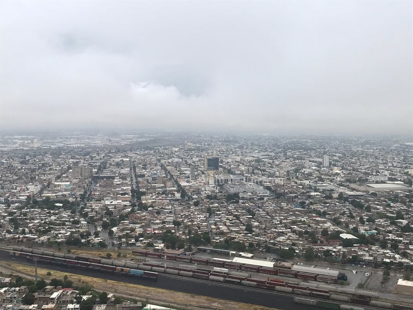 Vista desde el Cerro de las Noas, en Torreón.