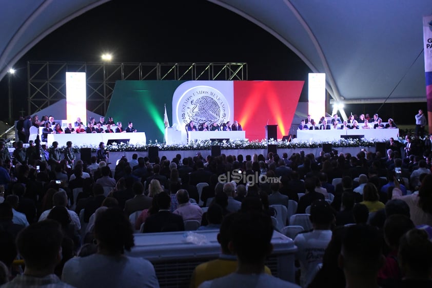 Leticia Herrera rinde protesta como presidenta municipal de Gómez Palacio