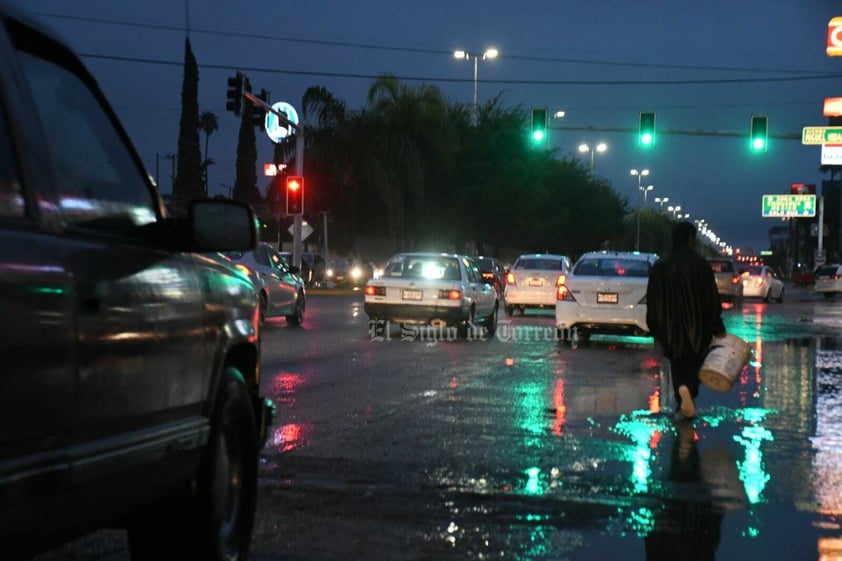 Nuevamente, se presentaron fuertes lluvias.