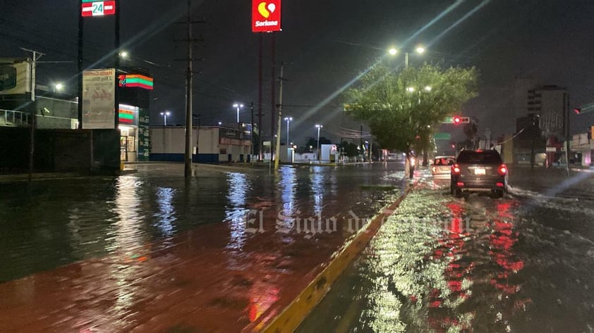 Otra vez, se registraron inundaciones.