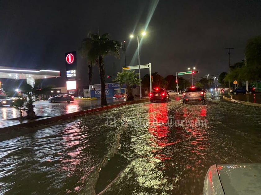 Bulevar Diagonal de las Fuentes, en Torreón.