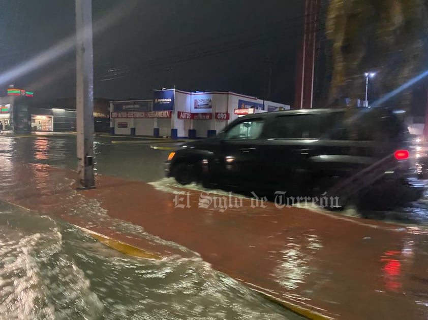 La circulación vehicular afrontó complicaciones.