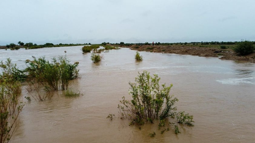 Atiende Gobierno de Coahuila crecida del río Aguanaval