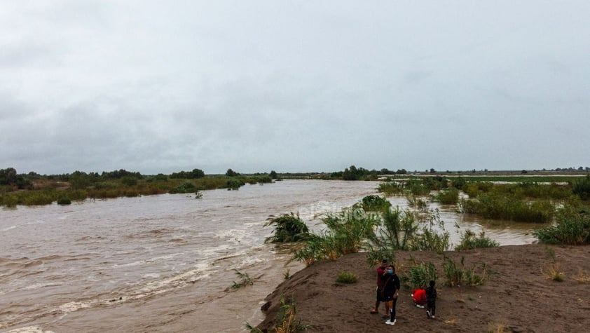 Atiende Gobierno de Coahuila crecida del río Aguanaval