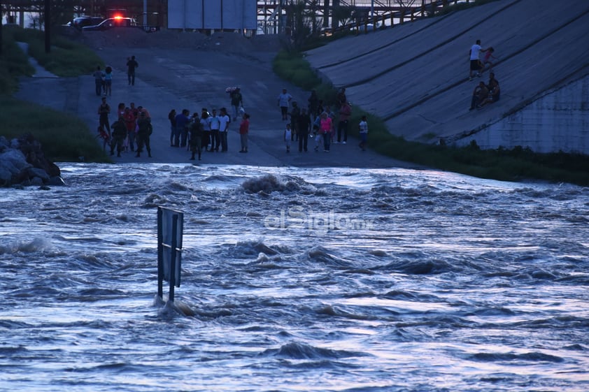 Así fue la última vez que corrió agua por el lecho seco del río Nazas